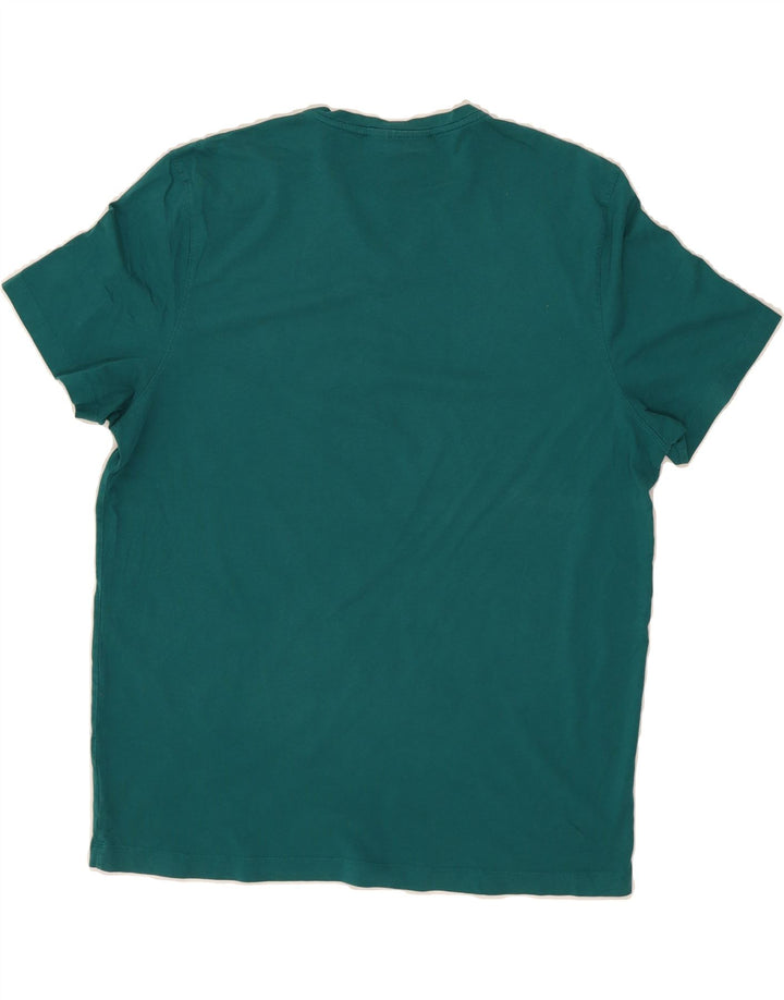 MICHAEL KORS Womens T-Shirt Top UK 18 XL Green Cotton Vintage Michael Kors and Second-Hand Michael Kors from Messina Hembry 
