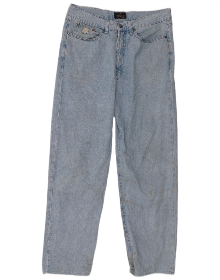 Jeans retos masculinos TRUSSARDI W38 L31 algodão azul