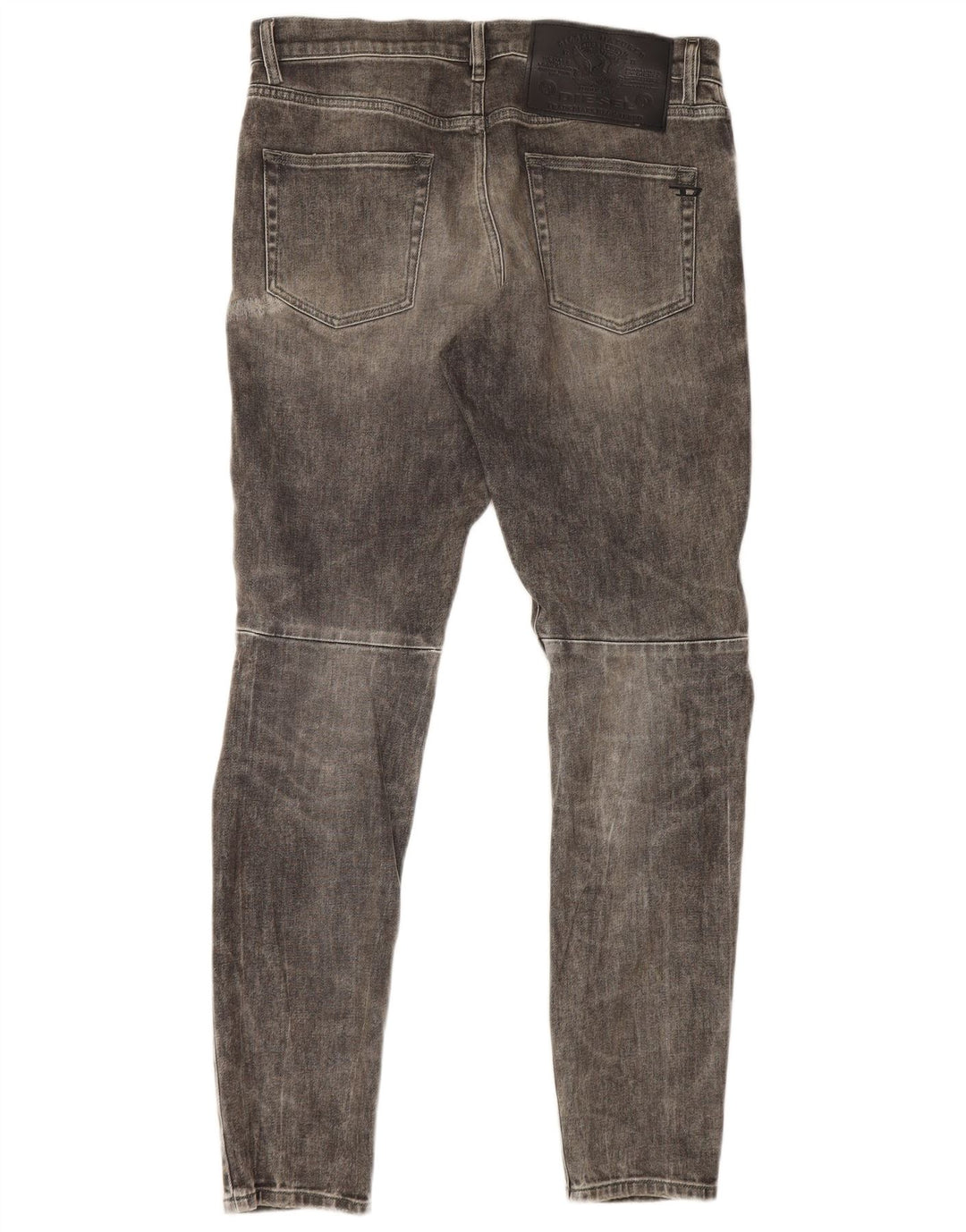 Diesel Masculino D-Strukt Slim Jeans W32 L32 Cinza Algodão