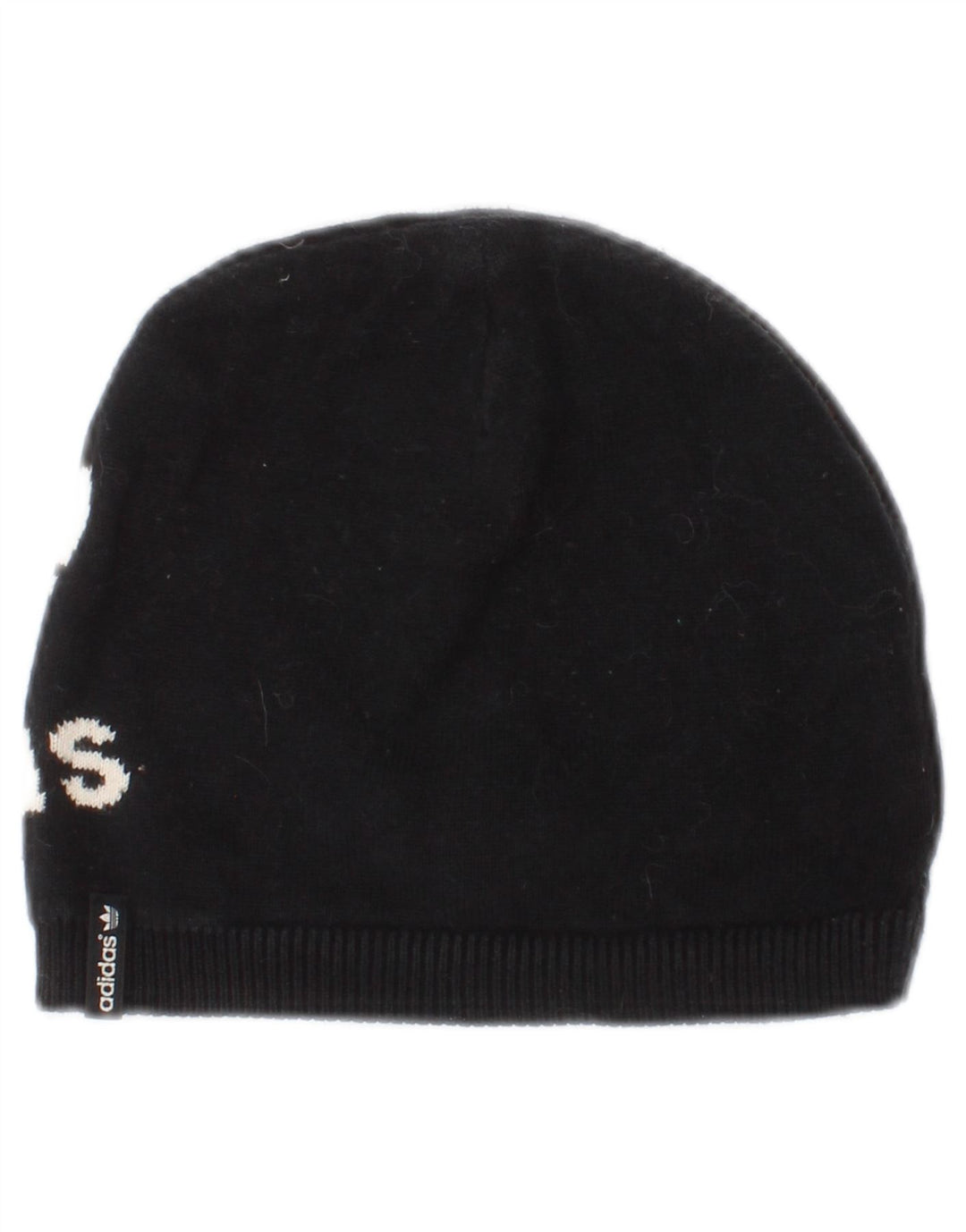 Gorro feminino Adidas com estampa gráfica tamanho único algodão preto