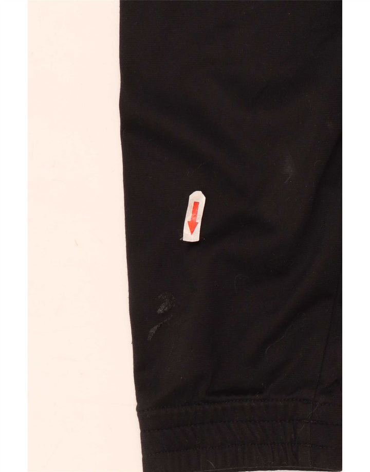Adidas Mens Tracksuit Top Jacket UK 38/40 Médio Preto Poliéster