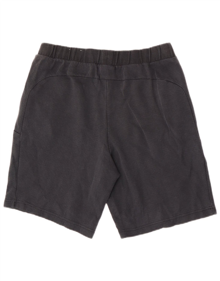 Shorts esportivos masculinos Puma médio preto algodão