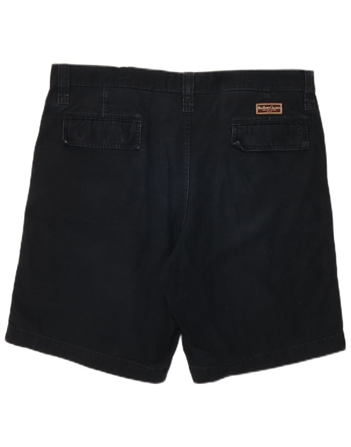Shorts cargo masculino Marlboro Classics EU 56 3XL W40 algodão preto