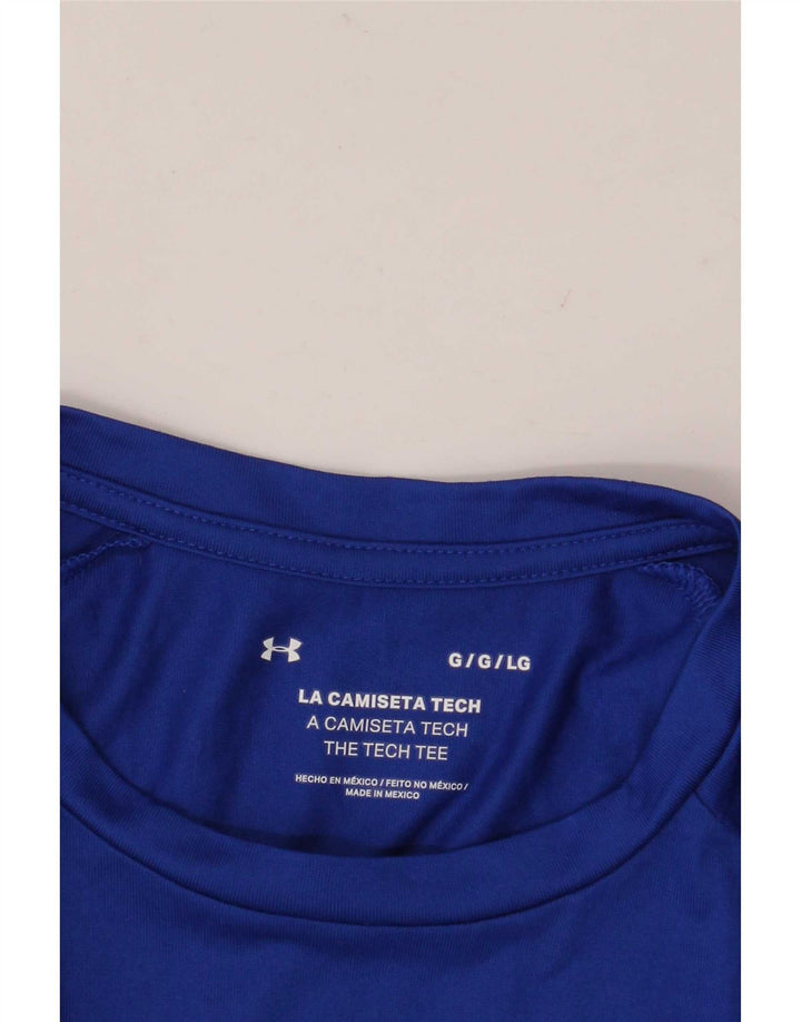 Camiseta masculina Under Armour grande azul