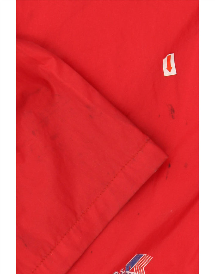 Calça de treino masculina K-WAY grande vermelha