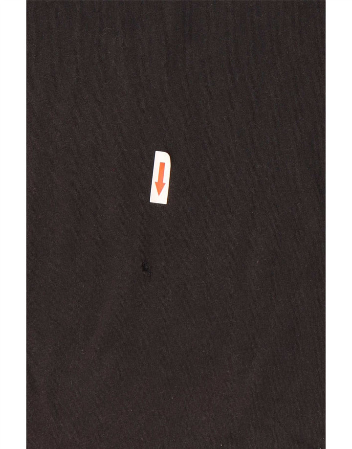 Camiseta masculina Nike Top pequeno algodão preto