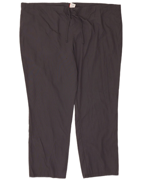 Calças casuais retas masculinas Dickies 2XL W50 L30 poliéster cinza