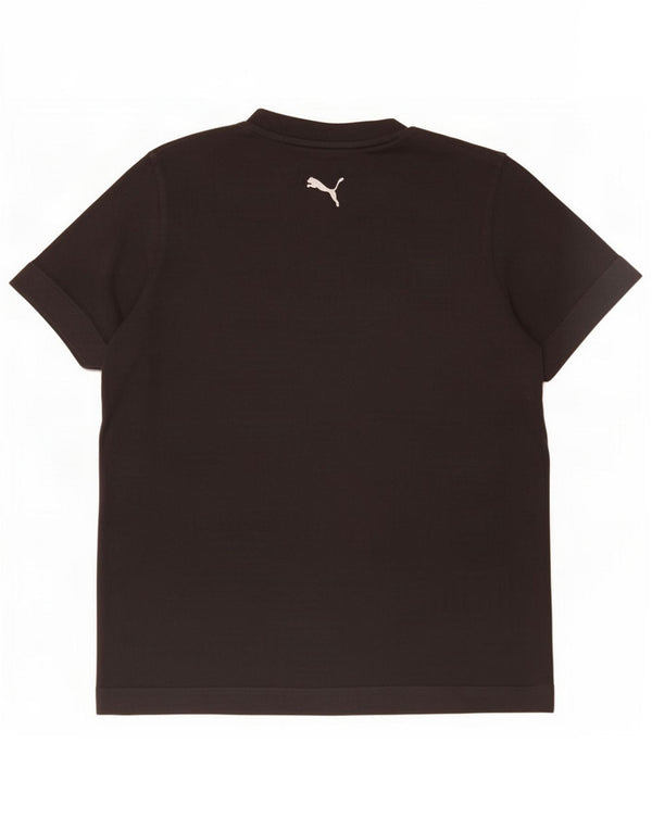 Puma Camiseta Masculina Graphic Top Pequeno Preto