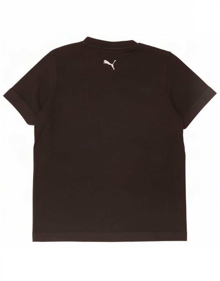 Puma Camiseta Masculina Graphic Top Pequeno Preto