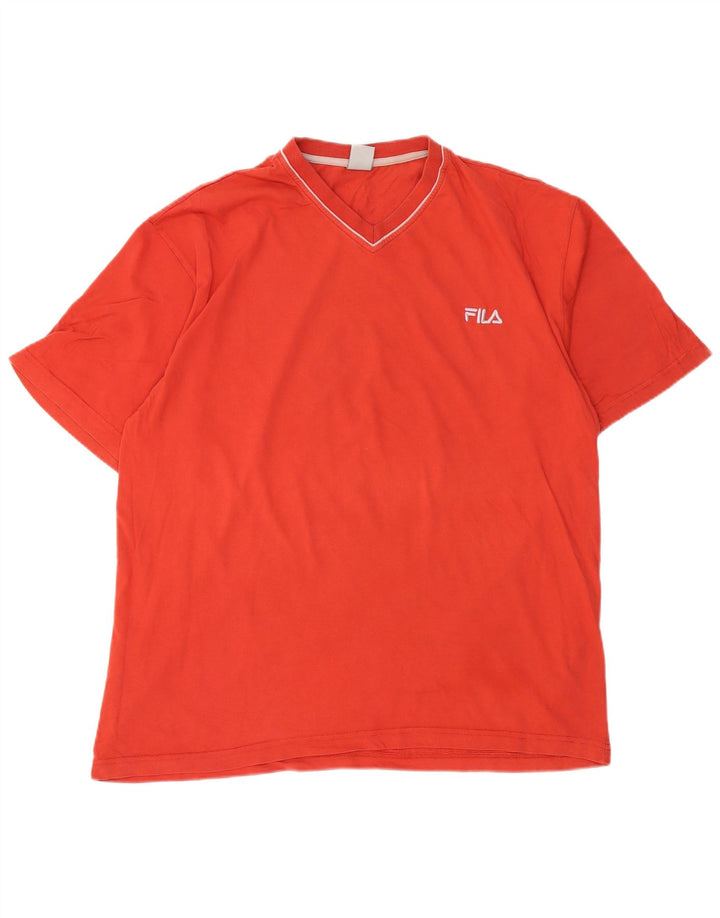 Camiseta masculina Fila Top XL laranja
