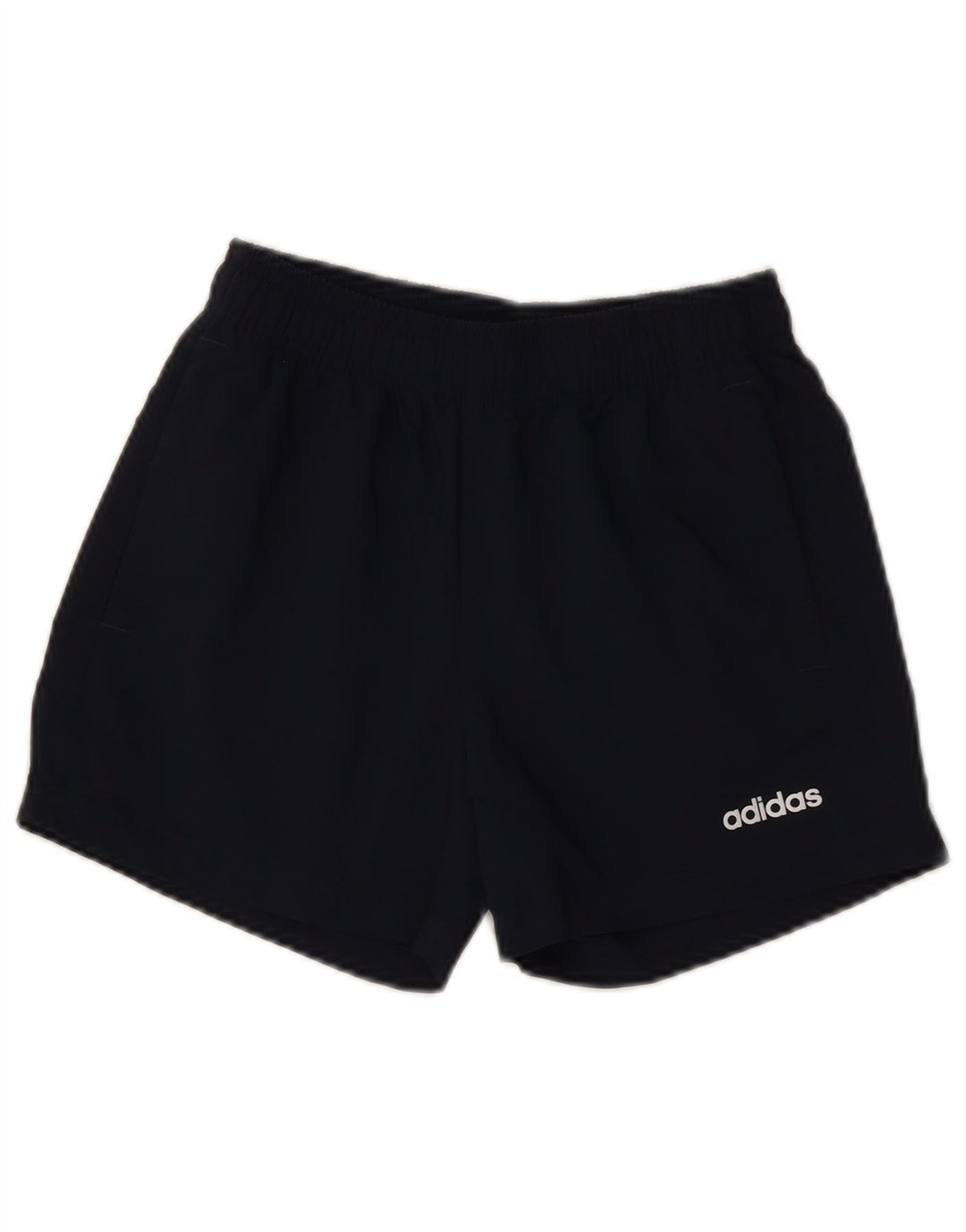 Shorts esportivos Adidas meninos 11-12 anos azul marinho poliéster