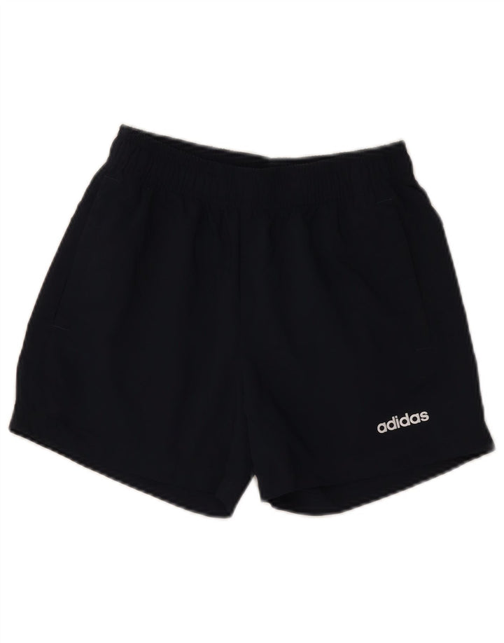 Shorts esportivos Adidas meninos 11-12 anos azul marinho poliéster