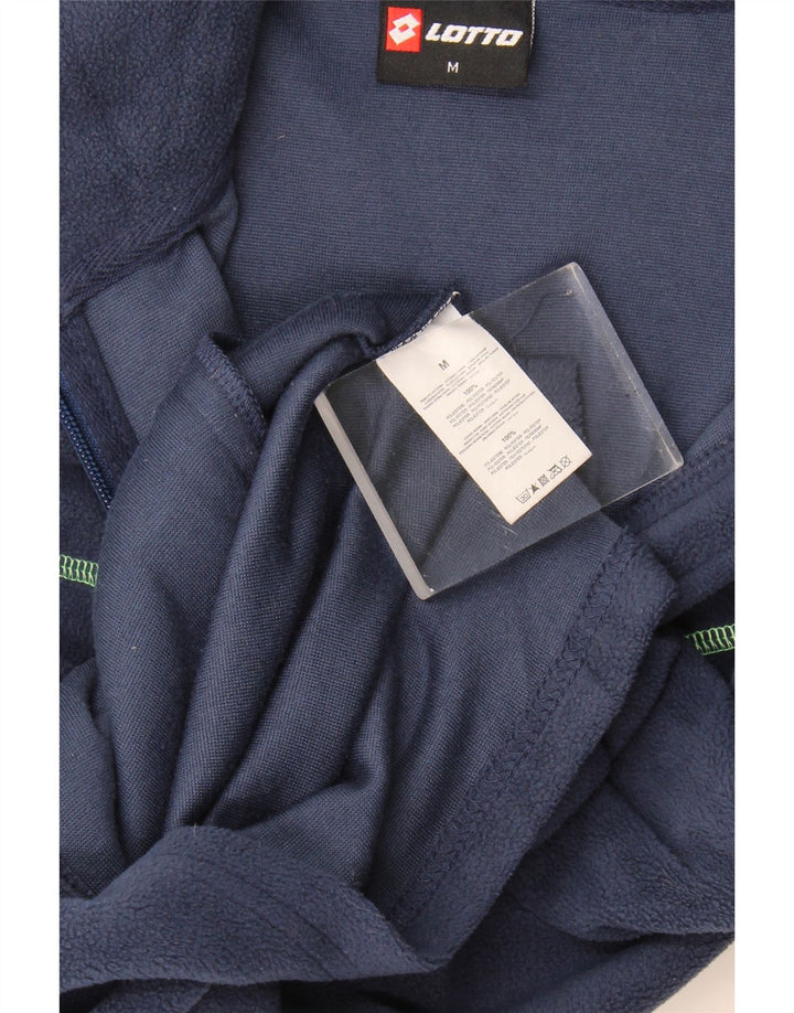 Lotto Womens Fleece Jumper UK 14 Médio Azul Marinho Poliéster