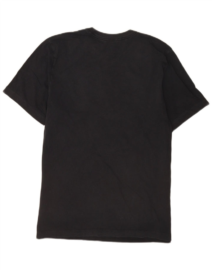 Camiseta Nike masculina gráfica Top médio algodão preto