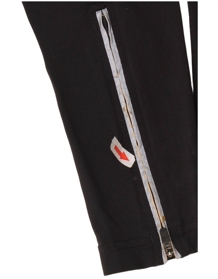 Calça Adidas Climalite Feminina UK 10 Pequena Poliamida Preta