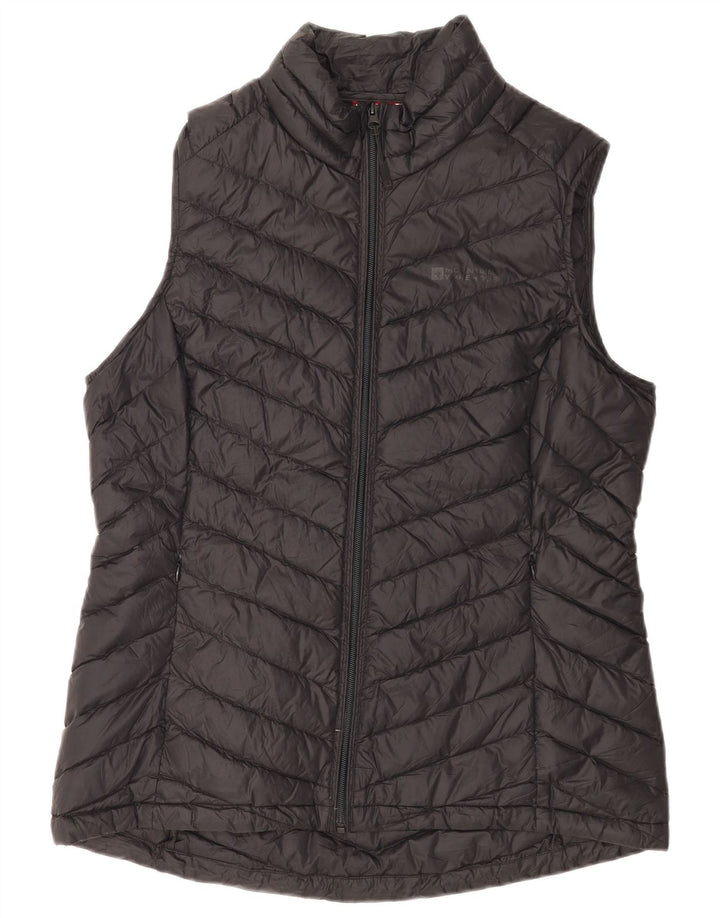 Colete acolchoado feminino Mountain Warehouse UK 16 grande nylon preto