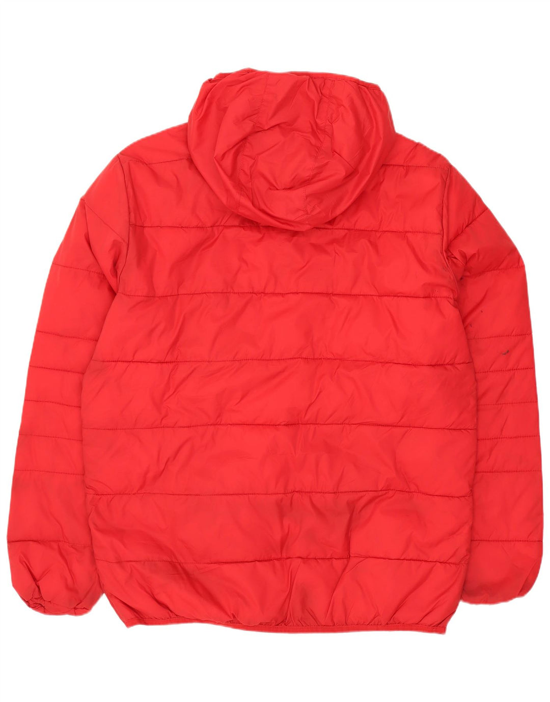 Jaqueta masculina acolchoada com capuz JACK & JONES Reino Unido 40 grande vermelha