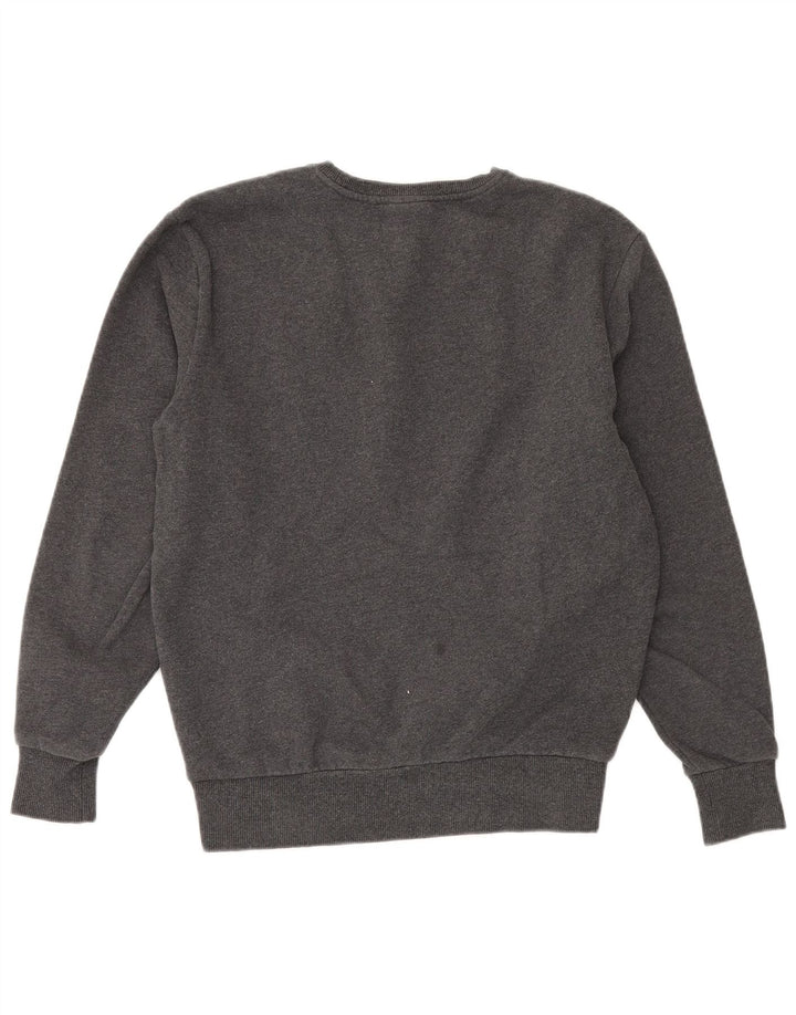 ELLESSE Suéter masculino de algodão cinza médio