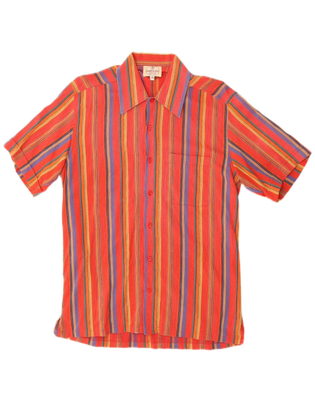 Camisa feminina Harry & Sons tamanho 39/40 médio listrado multicolorido