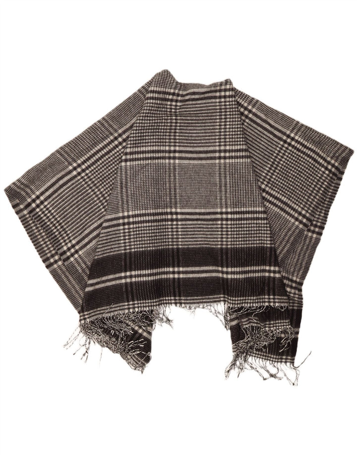 Suéter feminino Marks & Spencer Cape Cardigan tamanho único preto houndstooth