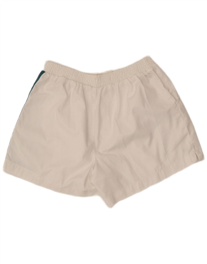 Adidas Mens Chino Shorts W38 XL Branco Colourblock Poliéster