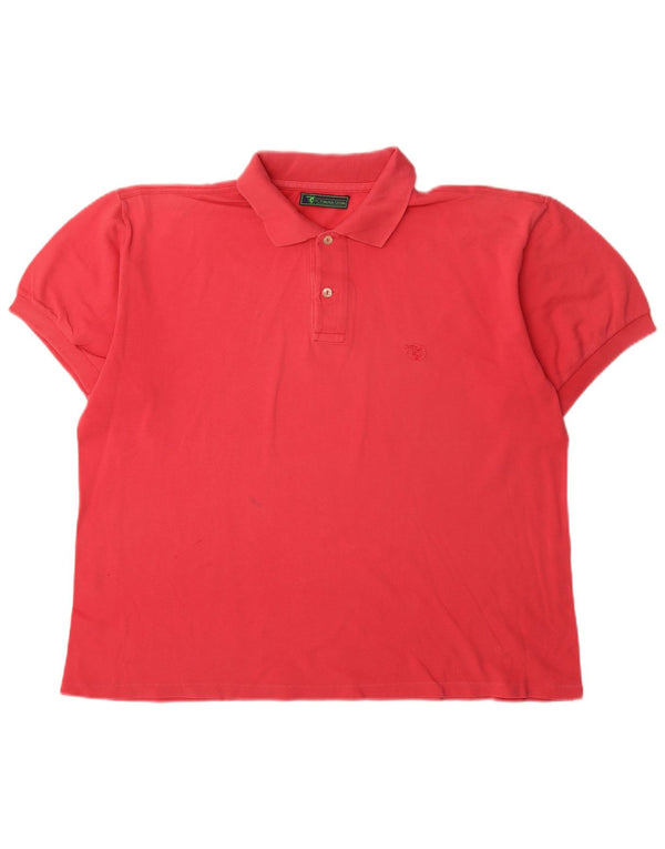 Camisa polo masculina Gymnasium grande rosa esportiva