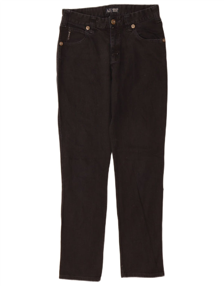 Calça Jeans Slim Feminina Armani W26 L28 Azul Marinho