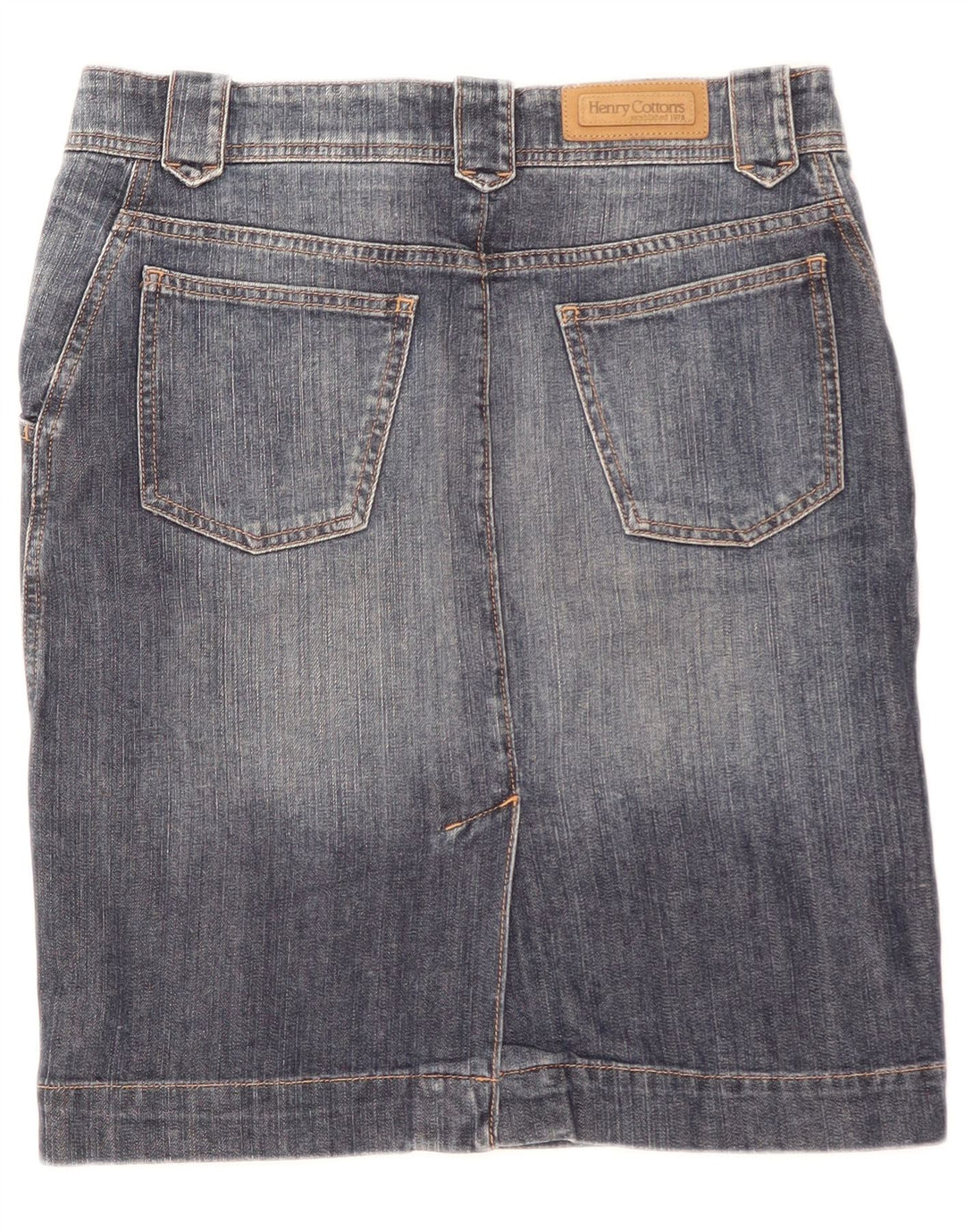 Saia jeans feminina Henry Cottons IT 42 médio W30 algodão azul