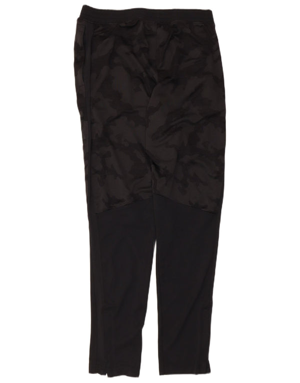 UNDER ARMOUR Womens Tracksuit Trousers UK 16 Large  Black Camouflage