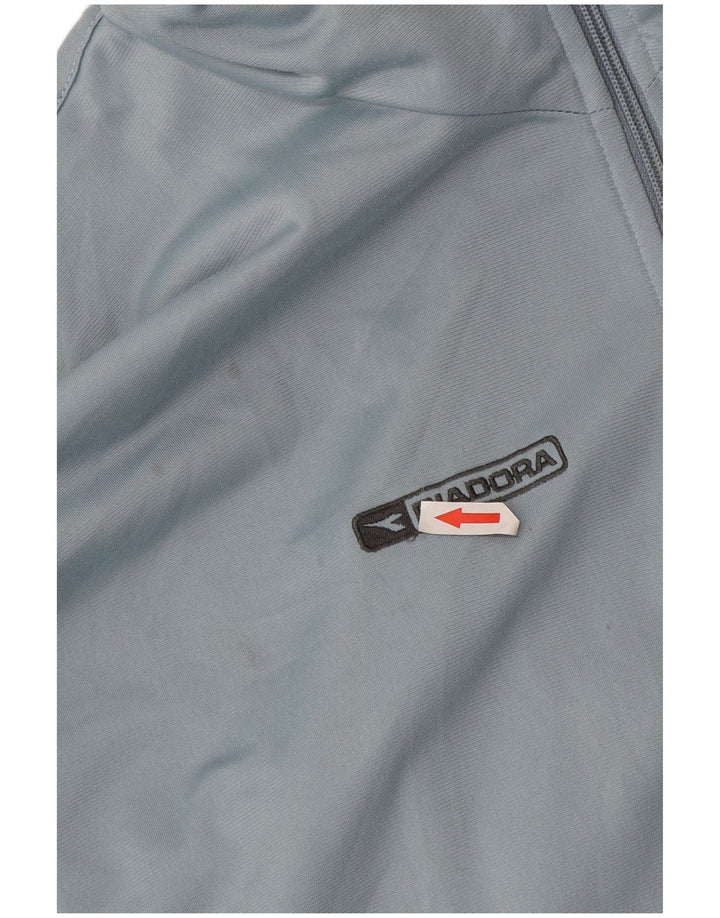 Diadora Mens Tracksuit Top Jacket XL Azul Poliéster