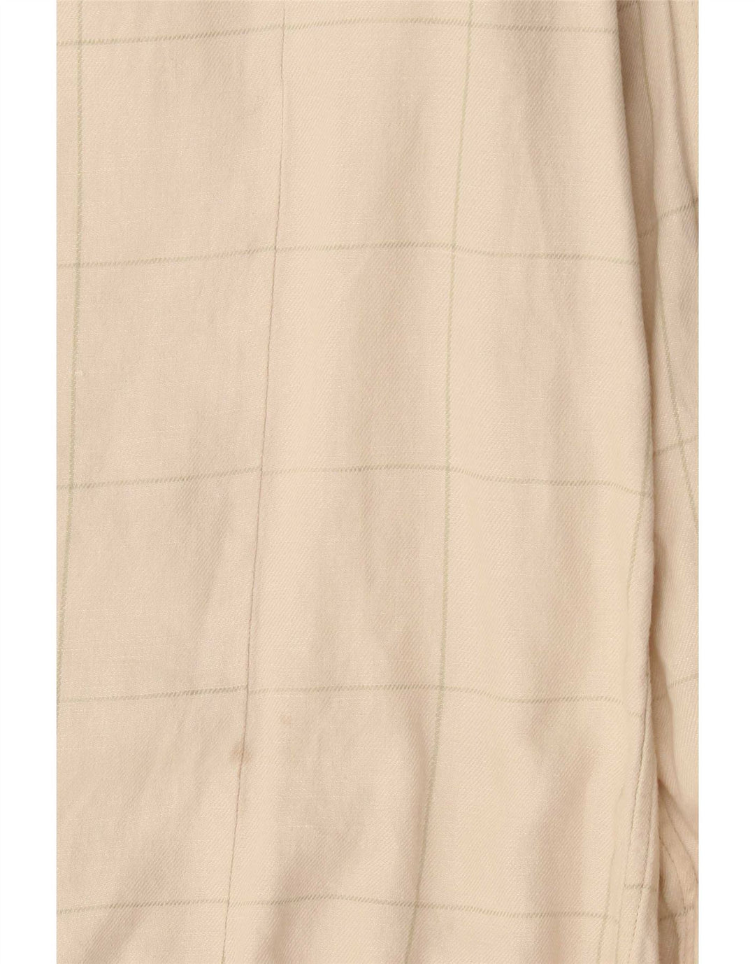 Camisa masculina Levi's de algodão xadrez bege médio