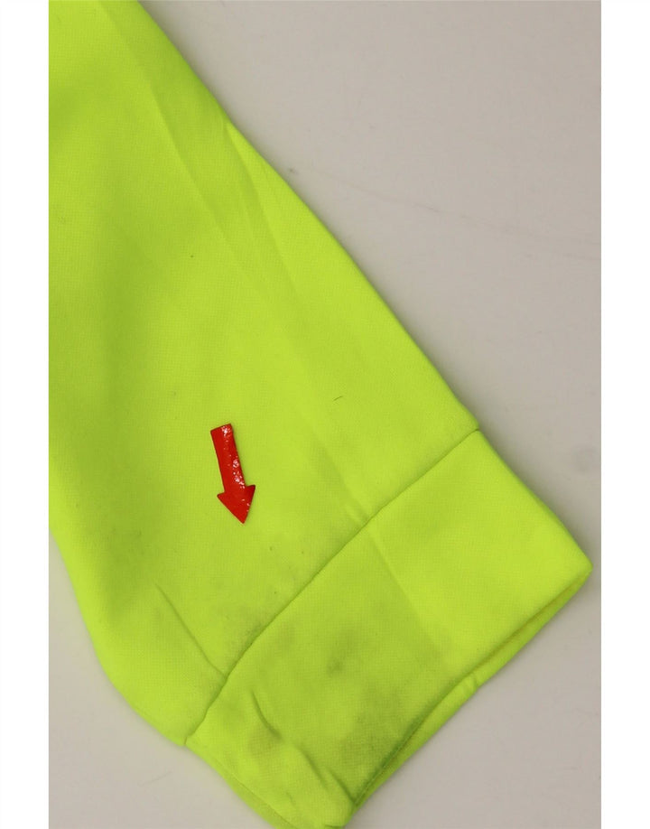 Suéter Nike masculino Dri Fit Graphic com capuz pequeno verde poliéster