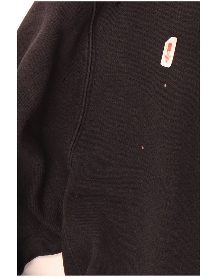 Nike Mens Hoodie Jumper XL Algodão Preto