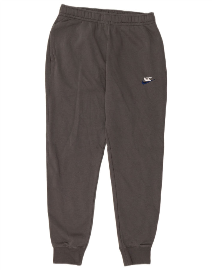 Calça de treino masculina NIKE Joggers pequeno cinza algodão
