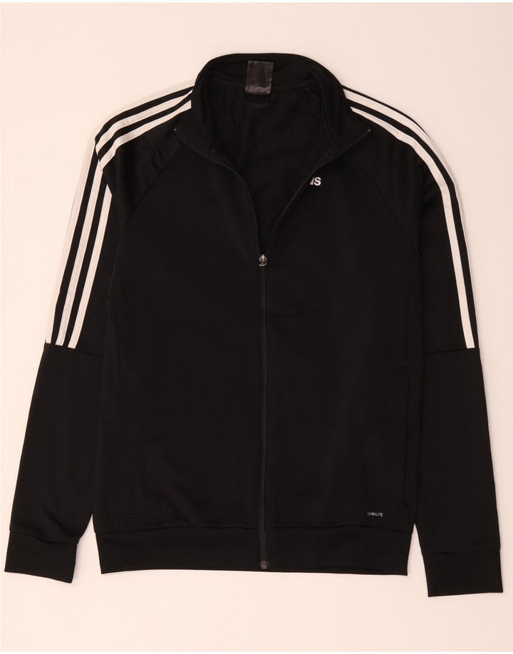 Adidas Mens Climalite Tracksuit Top Jaqueta XS Poliéster Preto