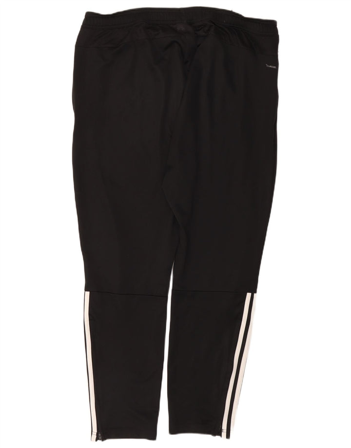 Adidas Mens Treino Calças 2XL Preto Poliéster Esportes
