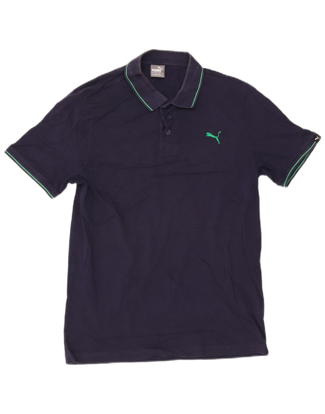 Camisa polo masculina Puma média azul marinho