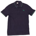 Camisa polo masculina Puma média azul marinho