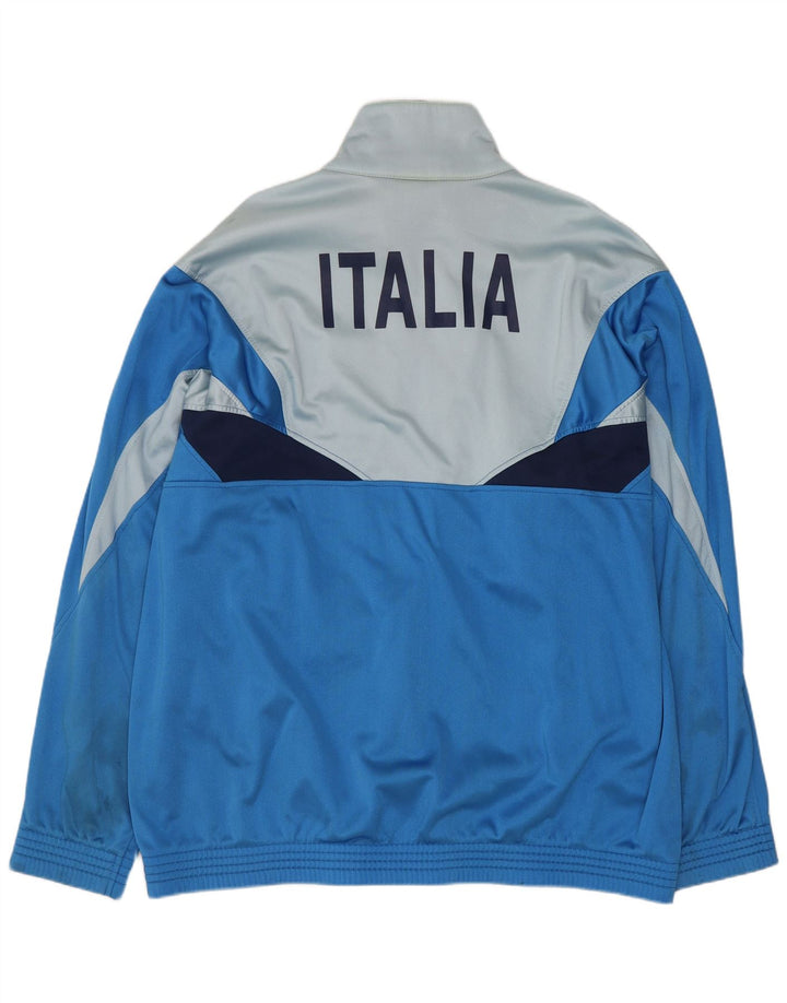 ASICS Mens Italia Graphic Tracksuit Top Jacket IT 54 XL Azul Colourblock