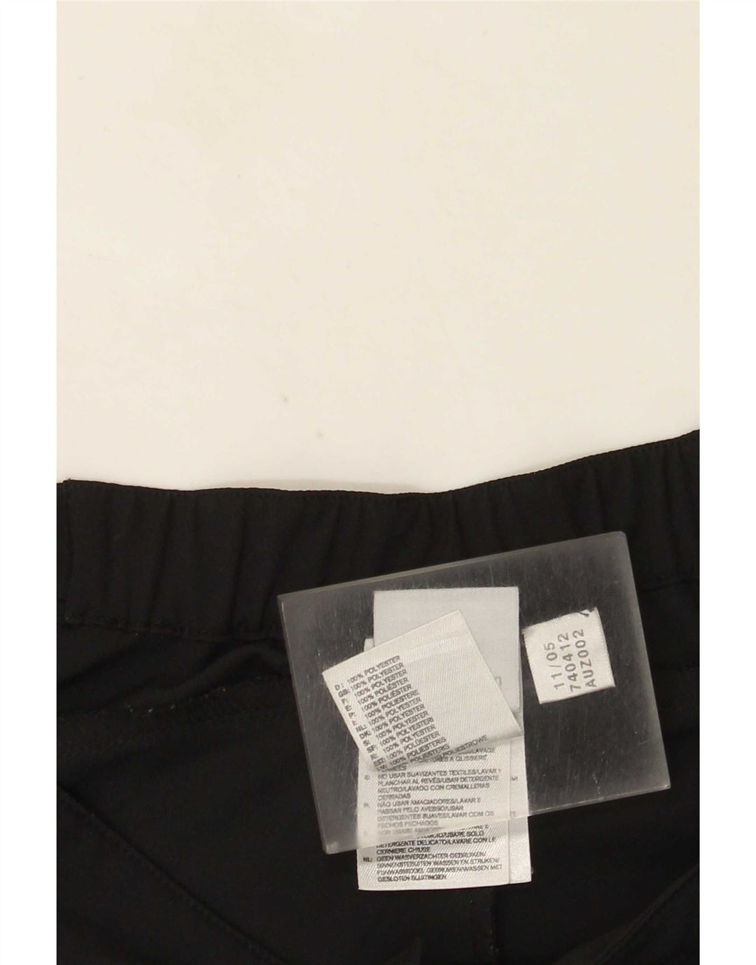 Adidas Womens Climalite Regular Sport Shorts UK 10 Pequeno Poliéster Preto