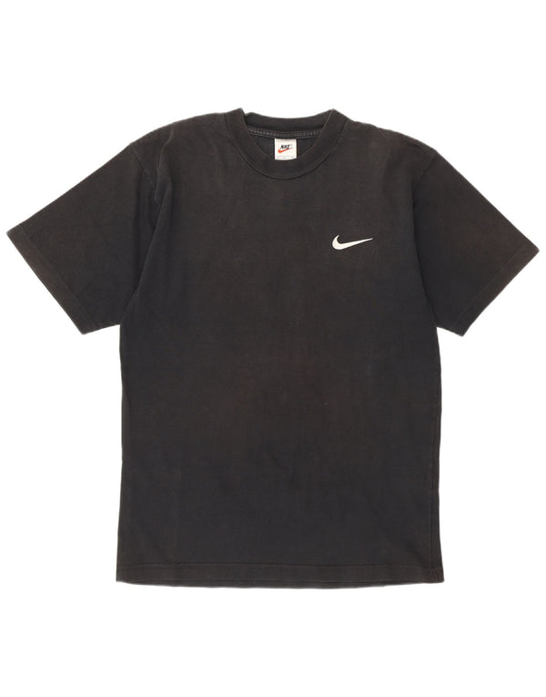 Camiseta masculina Nike Top pequeno algodão preto
