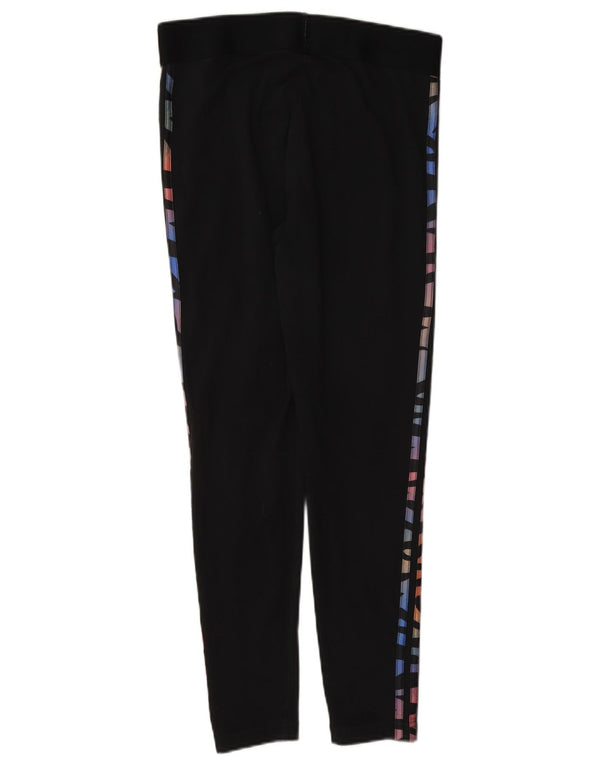 Leggings Adidas Feminino UK 12/14 Médio Algodão Preto
