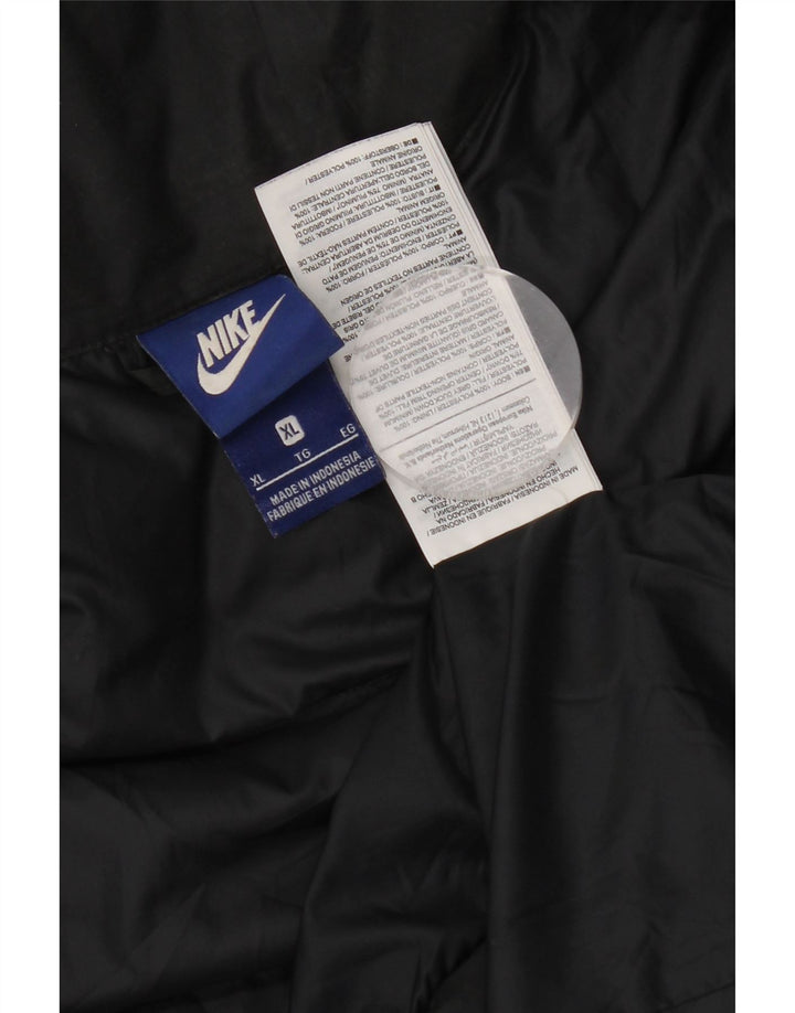 Colete acolchoado Nike feminino UK 18 XL preto poliéster