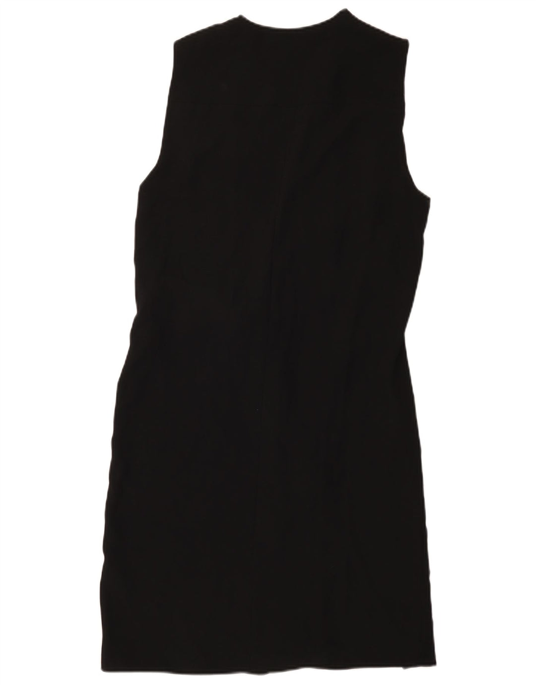 Vestido feminino sem mangas Zara UK 14 médio preto