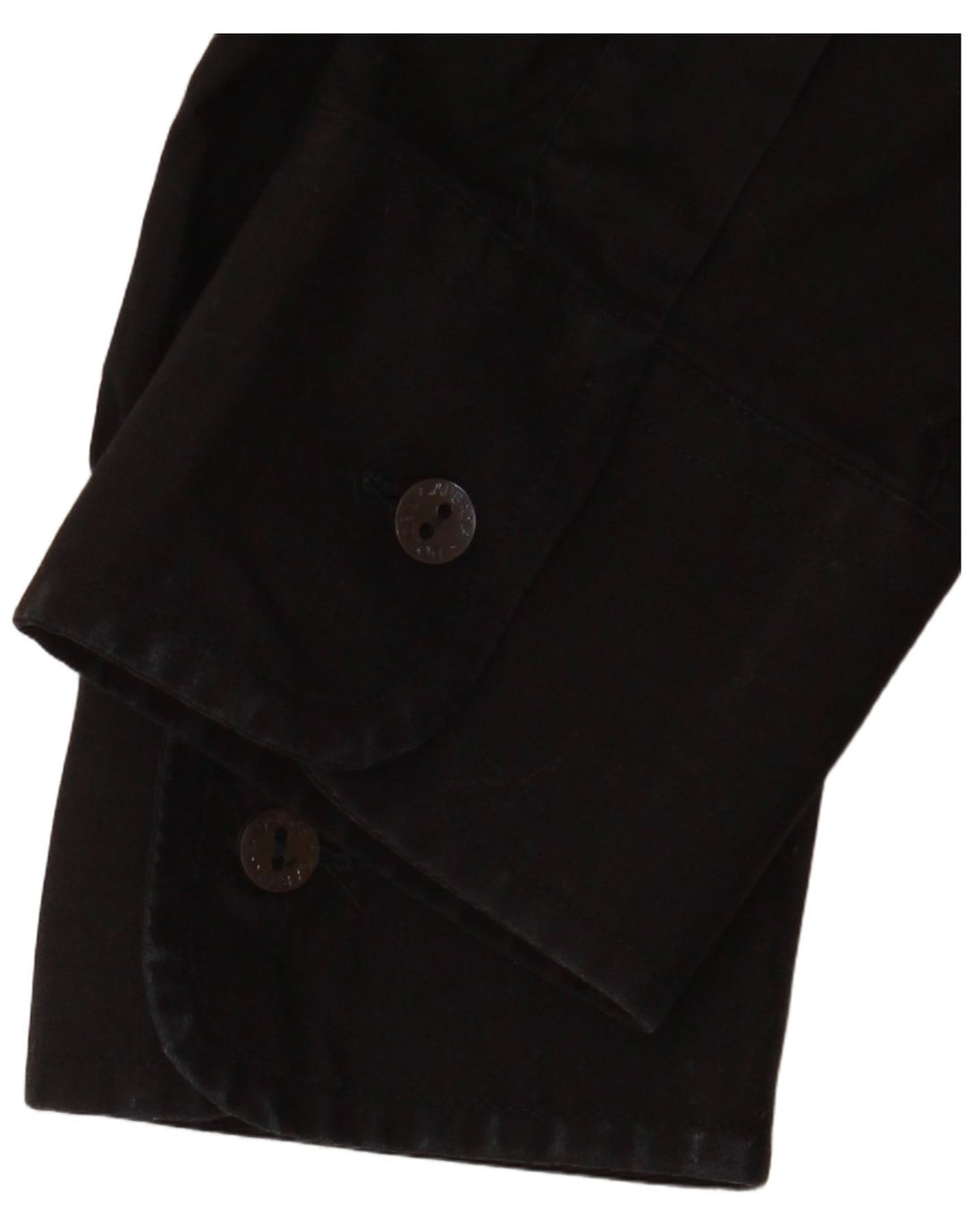 Camisa masculina Dolce & Gabbana tamanho 40 15 3/4 preto médio