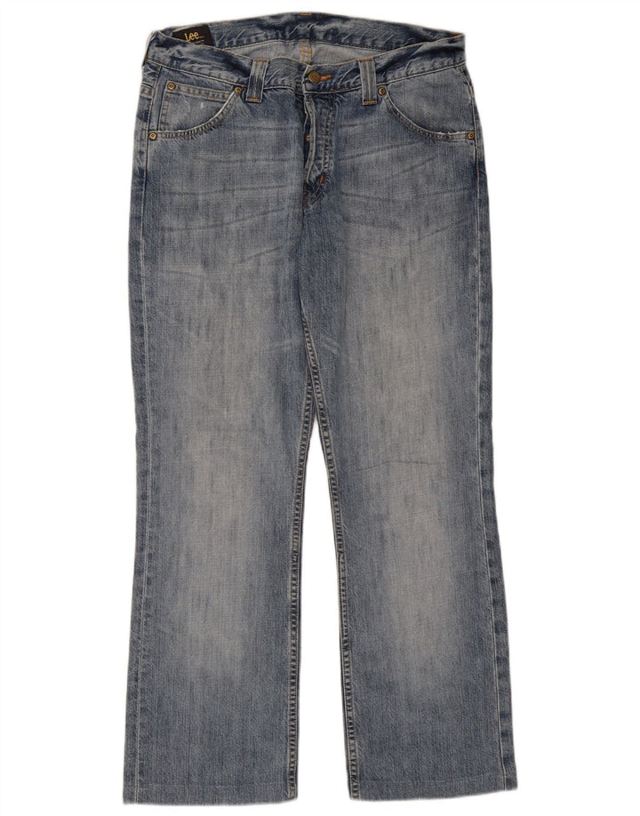 Lee Mens Roscoe Bootcut Jeans W32 L29 Azul Algodão