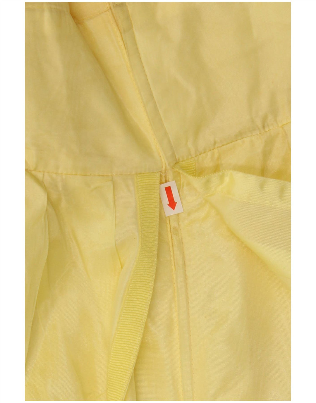 Vestido feminino assimétrico sem alças Murek EU 38 acetato amarelo médio