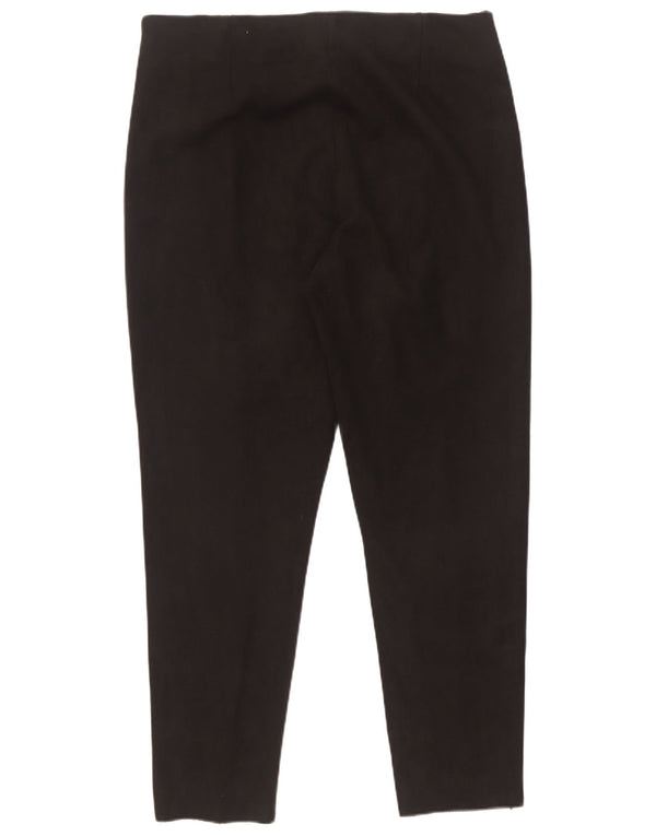 Zara Calça feminina casual slim 2XL W34 L28 preta
