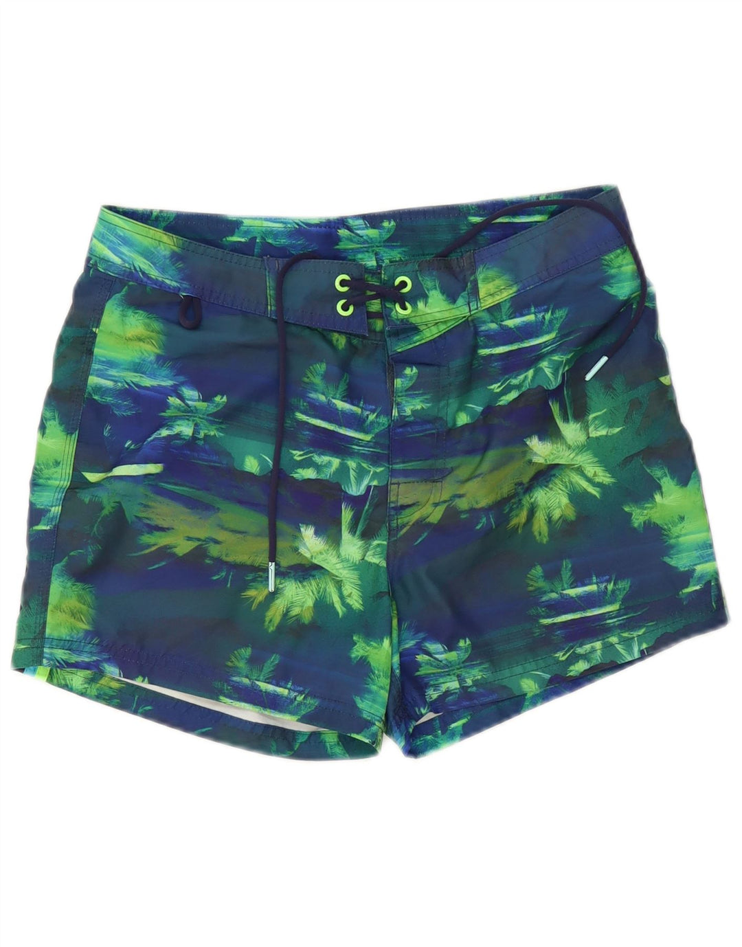Shorts de natação masculino Sundek pequeno azul marinho tie-dye poliéster
