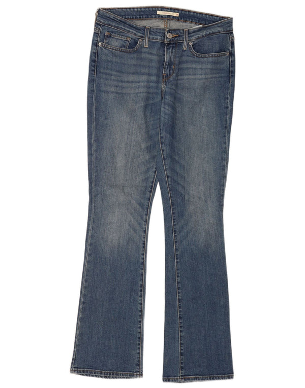Calça jeans feminina Levi's 715 Bootcut W29 L32 azul algodão